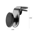thumbnail image 3 of TopLLC Magnetic Car Mount, Universal Stick On Mount Dashboard Magnetic Phone Holder For Car, For Cell Phones And Small Tablets, Strong Phone Mount For Car, 3 of 9