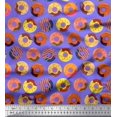 thumbnail image 1 of Soimoi Rayon Fabric Donuts Food Fabric Prints by Yard 42 Inch Wide, 1 of 5