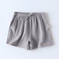 thumbnail image 2 of Tranfacy Shorts pour Femmes Décontractés, Shorts d'Été pour Femmes, Shorts Décontractés Unis avec Poches pour la Maison Shorts d'Été Décontractés Shorts Extérieurs, 2 of 6