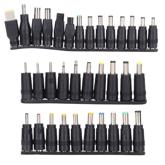 Connecteur d'Alimentation, 34 Pcs Fiches d'Alimentation DC Connecteur d'Alimentation DC Design Surélevé