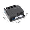 thumbnail image 4 of Milaget 2.4G Bluetooth Remote Control Transmitter for Electric Ride-On Replacement Accessories 1816 Receiver 12V, 4 of 6