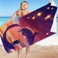 thumbnail image 1 of LSLJS Beach Towel Summer Beach Essentials Microfiber Beach Towels Super Lightweight Colorful Bath Towel Sandproof Beach Blanket Multi-Purpose Towel for Travel Swimming Pool 30x60 Inch, 1 of 3