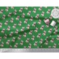 thumbnail image 2 of Soimoi Polyester Crepe Fabric Pug Dog Print Fabric by Yard 42 Inch Wide, 2 of 3