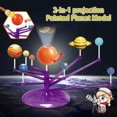 thumbnail image 3 of 1 Set Solar System Toy with Projector 3D Sun Planets Model Universe Astronomical Science Learning STEM Educational DIY Assembly Toy Boys Girls Gift, 3 of 7