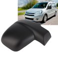 thumbnail image 4 of Black Stylish Scratch Resistant Rearview Mirror Cover Cap Wing Mirror Cap for Berlingo B9 2012-2018 Car Enhancement, 4 of 7