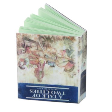 Dollhouse Books, 1:12 Scale Exquisite 1.3 X 1 X 0.2in DIY Dollhouse Mini Books For Miniature Decorations For DIY Dollhouse For Collections