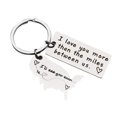 thumbnail image 1 of MesaSe Creative Map Love Porte-Clés Amoureux Cadeau, 1 of 6
