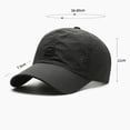 thumbnail image 2 of Baseball Caps for Sports and Leisure Embroidered Solid Color Dad Hat for All Seasons Pairing with Denim Jeans, 2 of 2