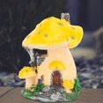thumbnail image 1 of Mushroom House Decor,1Pc Mushroom House Sculpture Sculpture Decor Patio Decor Exquisite Design, 1 of 8
