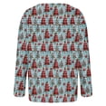 thumbnail image 5 of Jsaierl Ugly Christmas Sweater for Women Cute Xmas Open Front Button Down Sweater Cardigans Fall Winter Knitted Outwear Coat, 5 of 5