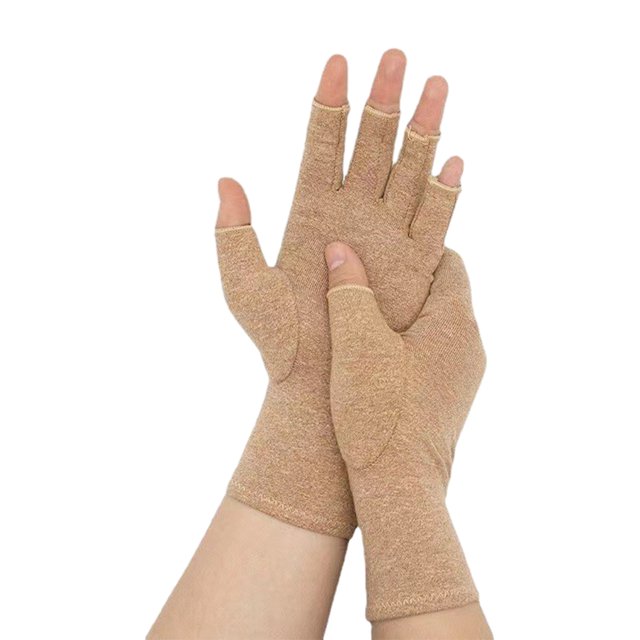 Maytalsory Arthritis Compression Gloves With Wide Application For Pain Relief Soft And Lightweight Skin color S
