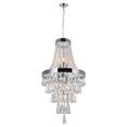 thumbnail image 1 of CWI Lighting Vaste Lustre à 6 Lumières avec Finition Chromée, 1 of 4