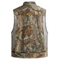 thumbnail image 3 of LUXUR Mens With Multiple Pockets Cargo Jacket Fishing Climbing Utility Vests Desert-A L, 3 of 3