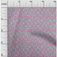 thumbnail image 2 of oneOone Rayon Sea Green Fabric Craft Projects Decor Fabric Printed By The Yard 56 Inch Wide, 2 of 4