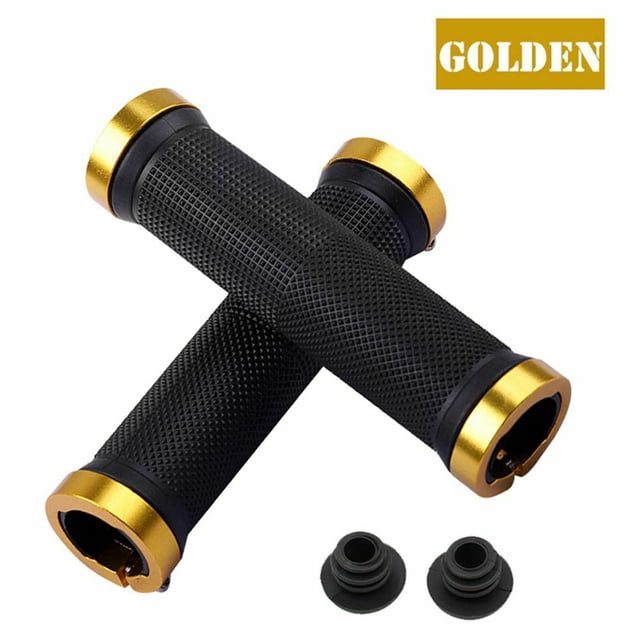 Meitianfacai 2PCS Bike Bicycle MTB Handlebar Grips Rubber Handle Grips Slip