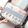 thumbnail image 4 of Clearance! KITTEHIGM Solid Color Portable Fabric Clothes Hanger For Business Trips Foldable Clothes Drying Clip For Wardrobe Socks Hats Storage Clothes Clip Calf Stretch Box Today’S Deals, 4 of 5