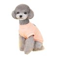 thumbnail image 4 of CBFFDC T-shirt pour Animal de Compagnie T-shirt pour Animal de Compagnie Col Rond Ourlement Exquis Style Simple Doux Haut d'Été Sans Manches, 4 of 6