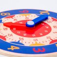thumbnail image 4 of Montessori Wooden Clock Toy for Kids Learning with Hours Seconds Educational Games, 4 of 4
