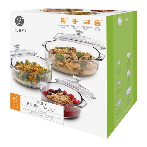 Libbey Glass Ensemble de Casserole