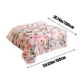 thumbnail image 3 of Bdday Bed Sheets Summer Twin Comforter Cover Skin-Friendly Brushed Twin Comforter Cover All Seasons Skin-Friendly Soft Bedding Double Duvet Cover Fresh Patterns Full Size Bed Sheets, 3 of 6