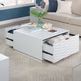 thumbnail image 2 of Sauder La Collection Morgan Main Table basse, Finition White, 434923, 2 of 9