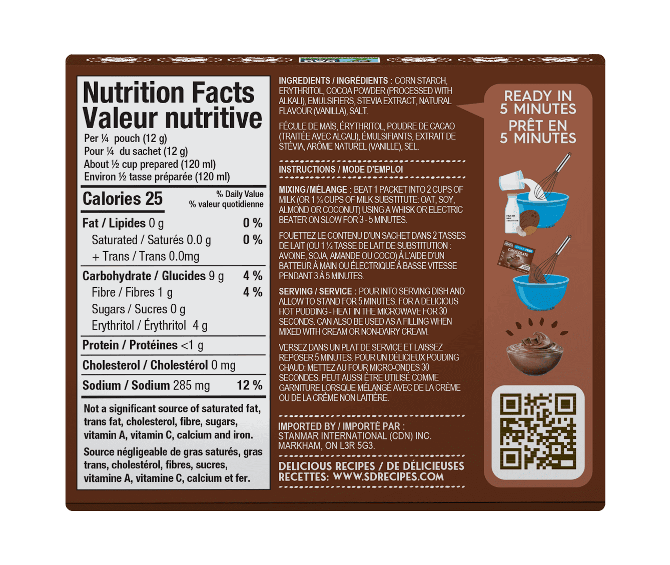 Simply Desserts - Chocolate Pudding, 48g