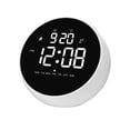 thumbnail image 2 of HOME TRENDS PL Horloge LED Blanche, Réveille-matin, 2 of 4