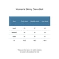 thumbnail image 3 of CTM®  Skinny Dress Belt (Women's), 3 of 3