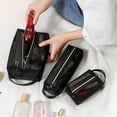 thumbnail image 1 of Mesh Cosmetic Storage Bag Portable Cosmetic Bag Lipstick Bag Makeup Bag, 1 of 7