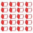 thumbnail image 3 of Gobelets Abreuvoirs de Poulet, Tasse à Boire de Poulet Ensemble Résistant à la Rouille Sûr 20Pcs pour les Pigeons pour les Lapins Jaune, Rouge, 3 of 8