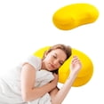thumbnail image 1 of Foam Sleeping Pillow with Slow Bounce Memory Foam | Contoured Neck Support Pillow for Sleeping | Ergonomic Cushion for Head and Neck Protection | Versatile Support Pillow for Home, Bed, and Sofa Use, 1 of 6