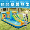 thumbnail image 3 of Costway Inflatable Water Slide Giant Kids Bounce House Park Splash Pool without Blower, 3 of 10