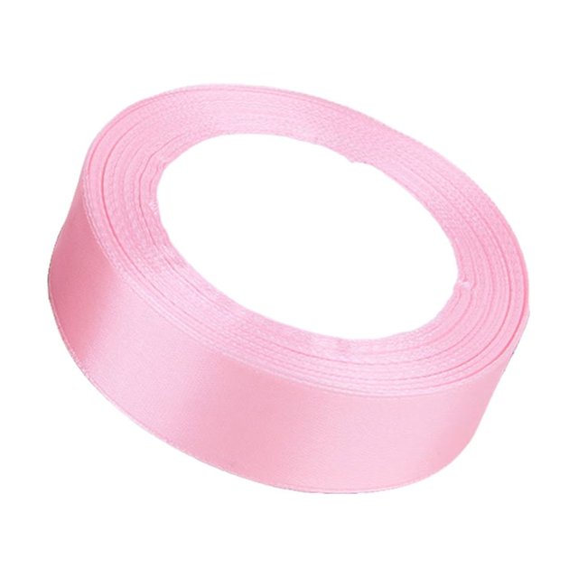 Gift Ribbon Wedding Decorations Clothes Making Supply DIY Craft Accessories Light-weight Polyester Ribbons for Ornaments Light Pink 43