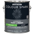 thumbnail image 3 of Rust-Oleum Colour Spark™ Paint + Primer, Interior Semi-Gloss, Charcoal Black 3.78 L, 3 of 4