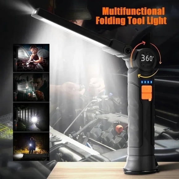 Sentmoon Waterproof Camping Light Multi Functional COB Magnet Automotive Repair LED Work Light Gift for Anniversary, Birthday, Christmas