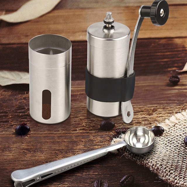 OULII Portable Manual Coffee Grinder for Coarse to Fine Grinding with Easy Disassembly