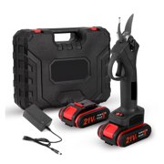 21V Cordless Electric Pruning Shears Pruning Garden Scissors Bonsai Tree Pruning Branches Battery Cutter Landscaping Garden Tool ,High Efficiency