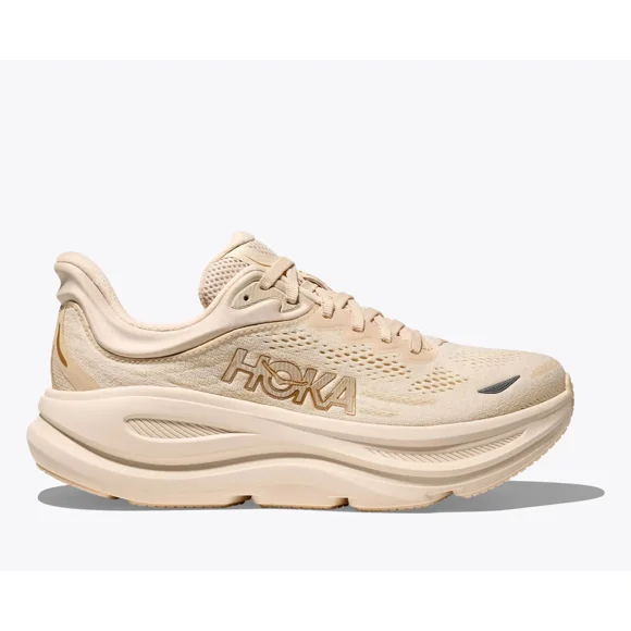 Hoka Bondi 9 Vanille/bouleau Chaussures de Course pour Femmes
