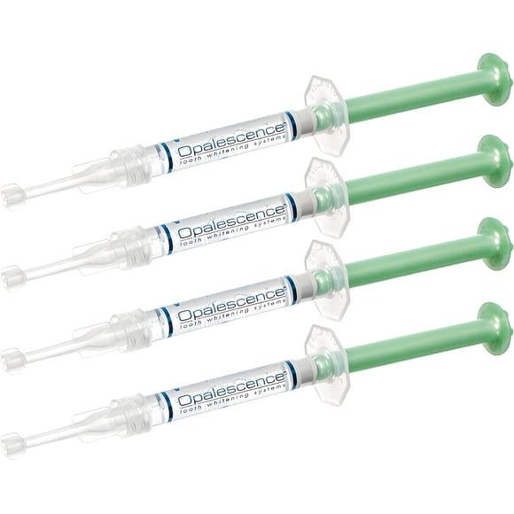 Opalescence 35% CP Mint - Gel Syringes Teeth Whitening - Refill Kit (2 Packs / 4 Syringes Total) Carbamide Peroxide Gel. Made by Ultradent. Tooth Whitening Refill Syringes with