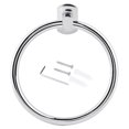 thumbnail image 1 of Stainless Steel Towel Ring Holder Round Wall-Mounted Towel Rack Bathroom Accessories, 1 of 10