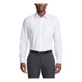 thumbnail image 2 of Van Heusen Chemise Habillée pour Homme en Popeline Coupe Régulière Unie à Col Pointu, Blanche, Encolure 15,5 Pouces Manches 34 Pouces-35 Pouces, 2 of 4