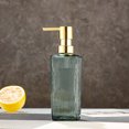 thumbnail image 3 of LCXmlly Distributeur Polyvalent Portable Étanche en Verre Rechargeable 350ML Réutilisable Multifonctionnel Lotion Shampooing Rince-Bouche, 3 of 8