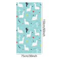 thumbnail image 4 of Sandproof Beach Blanket Lightweight Microfiber Beach Towel Super Lightweight Colorful Bath Towel Sandproof Beach Blanket Multi-Purpose Towel for Travel Swimming Pool 30X60 Inch, 4 of 4