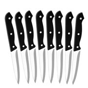 Steak Knives Set of 8 Stainless Steel Dining Knife Dishwasher Safe Sharp Serrated Knifes Full Tang Triple Riveted Dinner Cutlery Set