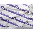 thumbnail image 3 of Soimoi Bleu Moss Tissu Georgette Monuments Indiens Tissu Imprimé Architectural 1 Yard 42 Pouces de Large, 3 of 3