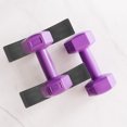 thumbnail image 3 of Durable PP Dumbbell Holder with Strong Bearing Capacity for Safe Storage Black 6pcs, 3 of 9