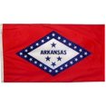 thumbnail image 1 of 5x8' Arkansas Nylon State Flag - All Weather, Durable, Outdoor Nylon Flag - All Star Flags, 1 of 4