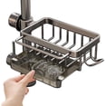 thumbnail image 1 of TopLLC Kitchen Accessories, Kitchen Essentials, Kitchen Tools Faucet Storage Rack Cloth Storage No Punching Can Hollowed Out Sink Storage Rack Storage rack, 1 of 2