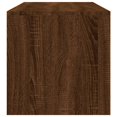 thumbnail image 3 of vidaXL Coffee Table Brown Oak 100x40x40 cm Engineered Wood, 3 of 5