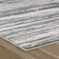 thumbnail image 3 of Rug Branch Atlas Lines Indoor Area Rug, Blue Grey, Abstract - Living Room, Bedroom, Dining Room, and Kitchen, 3 of 5
